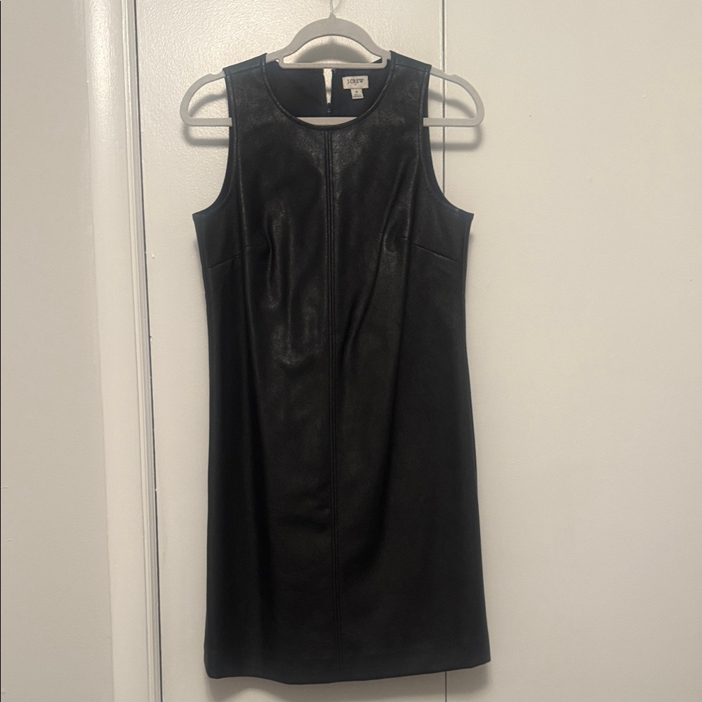 J. Crew Black Sleeveless Mini Dress